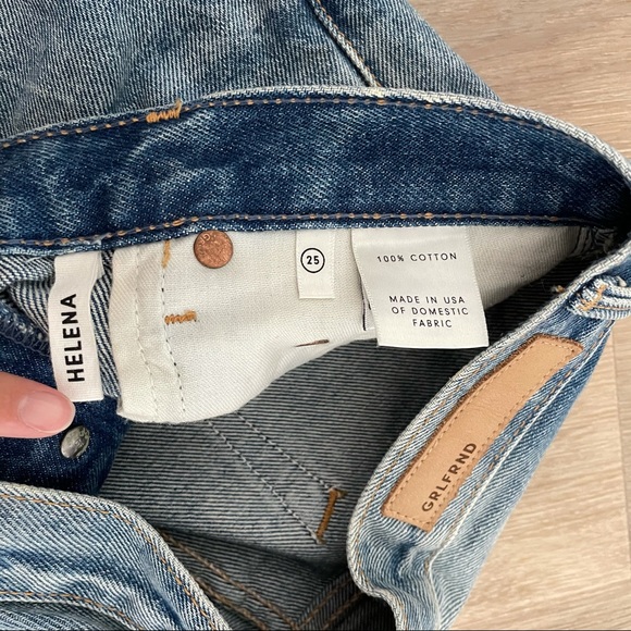 GRLFRND Helena High-Rise Straight Denim - Picture 3 of 6